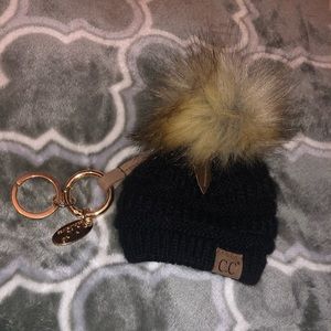 C.C. Beanie Keychain